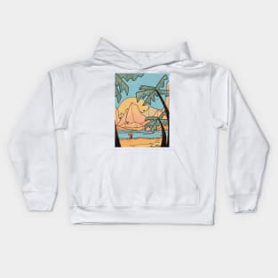 Catch the waves Kids Hoodie